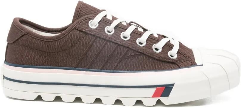 Pro-Keds Royal Intrepid sneakers met contrasterende zool Bruin - Foto 1