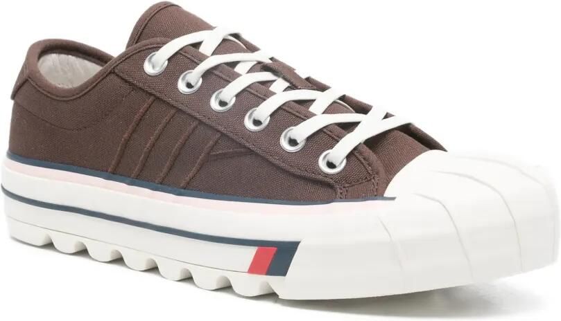 Pro-Keds Royal Intrepid sneakers met contrasterende zool Bruin - Foto 3