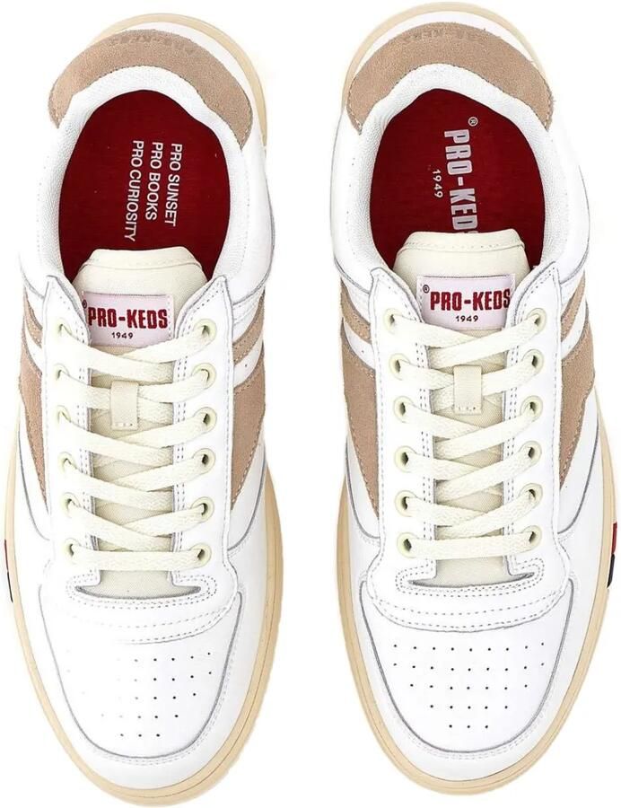 Pro-Keds Sky sneakers met suède vlak Wit - Foto 2