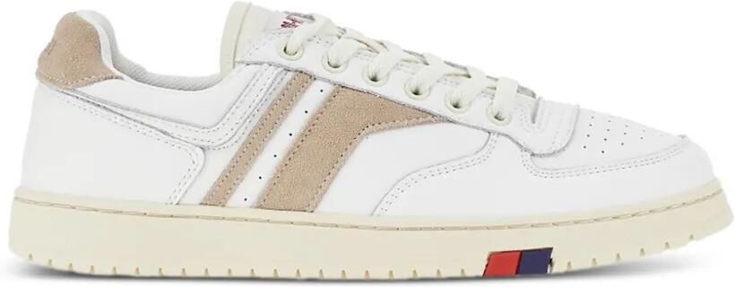 Pro-Keds Sky suede-panelled leather sneakers Wit