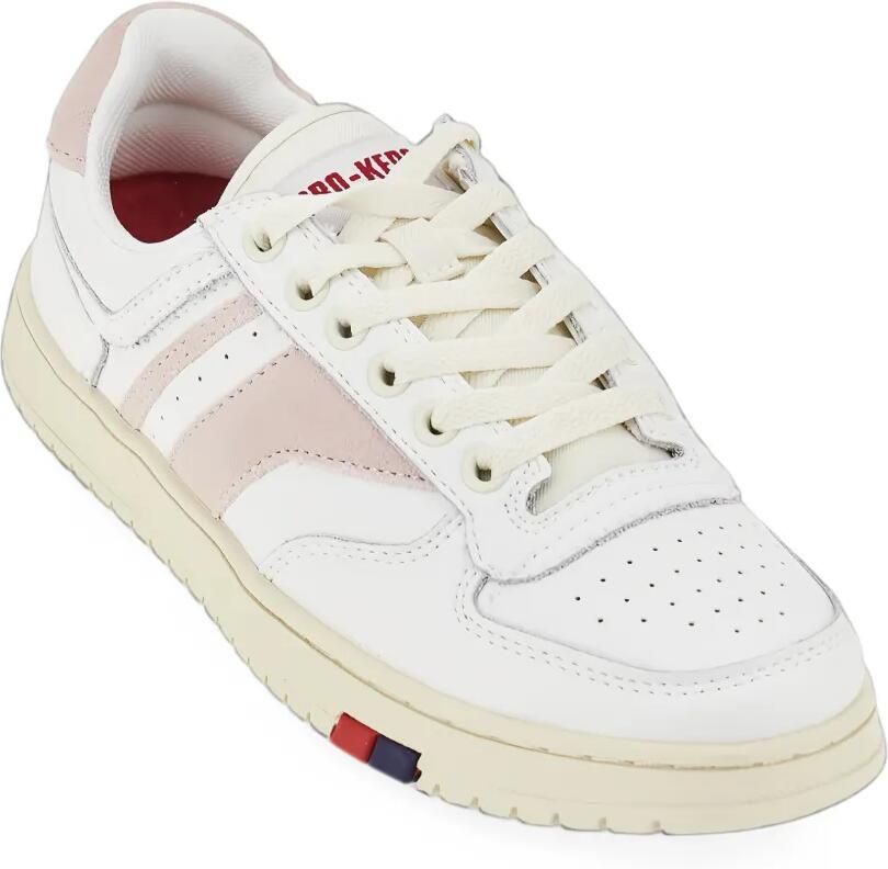 Pro-Keds Sky suede-panelled perforated sneakers Wit - Foto 2