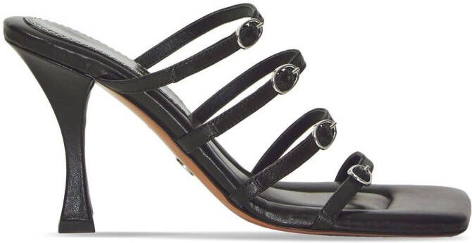 Proenza Schouler Sandalen met vierkante neus Zwart