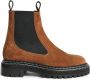 Proenza Schouler Chelsea laarzen met contrasterend stiksel Bruin - Thumbnail 1