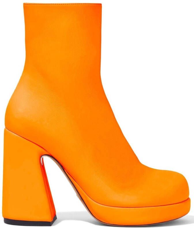 Proenza Schouler Forma laarzen met plateauzool Oranje