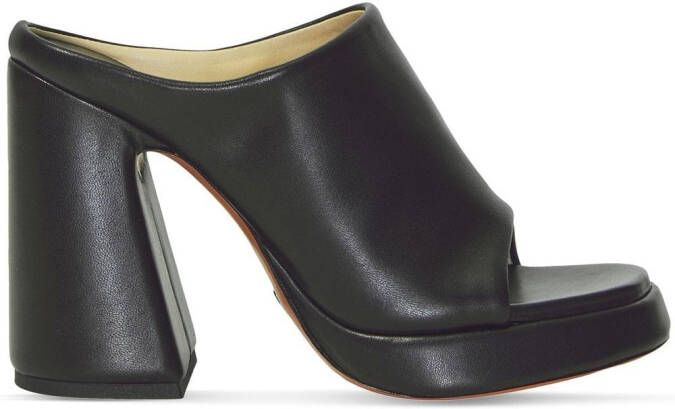 Proenza Schouler Forma sandalen met plateauzool Zwart