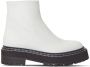 Proenza Schouler Lug Sole veterlaarzen met chunky zool Wit - Thumbnail 1