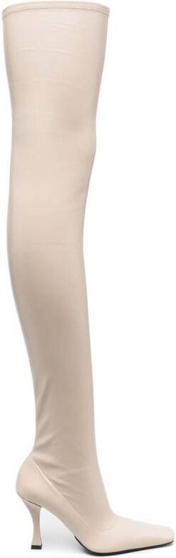 Proenza Schouler Overknee laarzen Beige