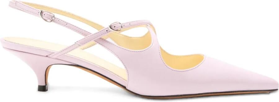 Proenza Schouler 40 mm Slash pumps Roze