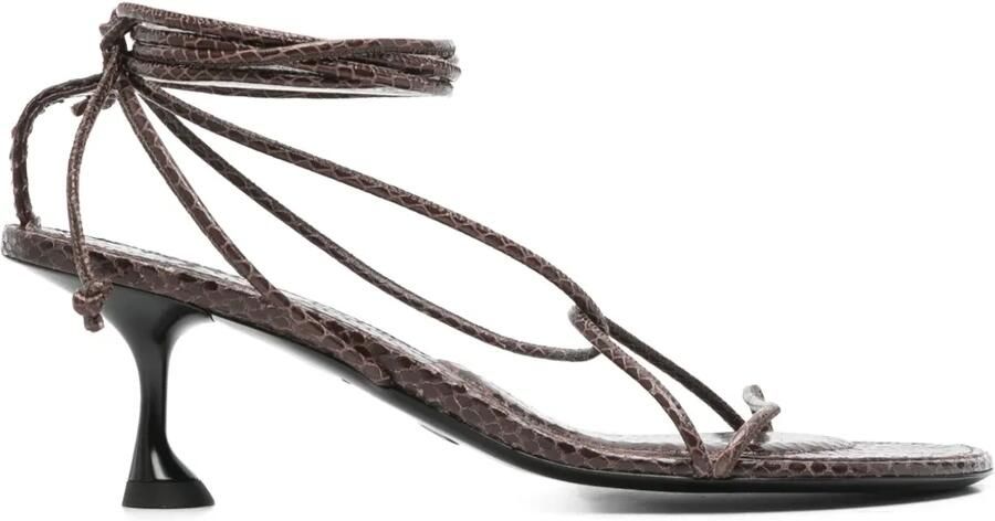 Proenza Schouler 60 mm Tee sandalen Bruin