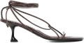 Proenza Schouler 60 mm Tee sandalen Bruin - Bruin