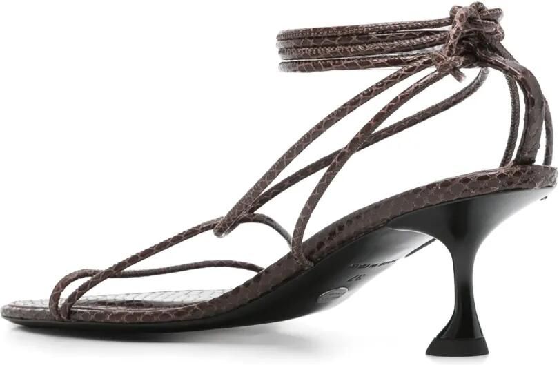 Proenza Schouler 60 mm Tee sandalen Bruin - Foto 2