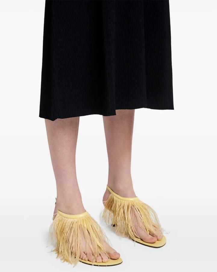 Proenza Schouler 60 mm Tee sandalen Geel - Foto 3