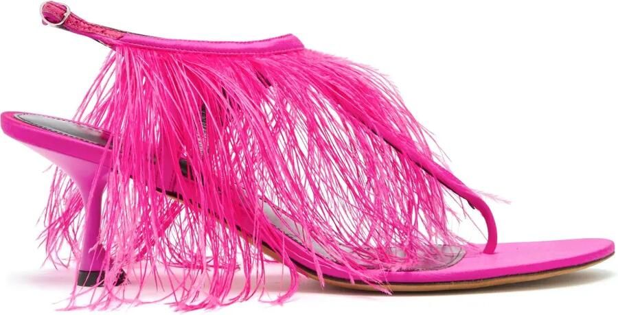 Proenza Schouler 60 mm Tee sandalen Roze