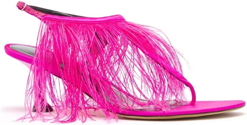 Proenza Schouler 60 mm Tee sandalen Roze - Foto 5