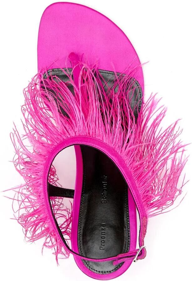 Proenza Schouler 60 mm Tee sandalen Roze - Foto 3