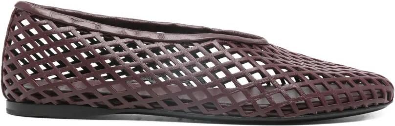 Proenza Schouler Ballerina's met geperforeerde details Paars