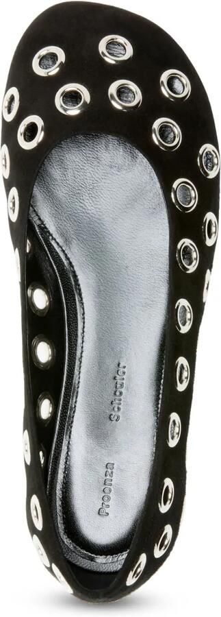 Proenza Schouler Ballerina's met metalen ringlets Zwart - Foto 2