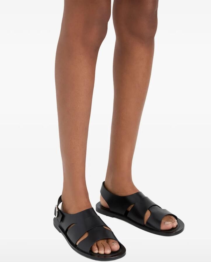 Proenza Schouler Capri gekooide sandalen Zwart - Foto 2