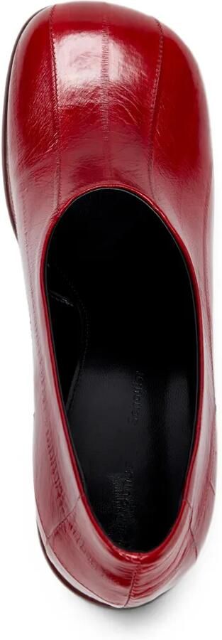 Proenza Schouler Esme 90 mm pumps van palingleer Rood - Foto 4