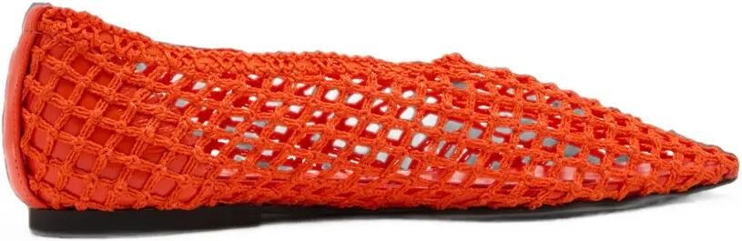 Proenza Schouler Gehaakte ballerina's Oranje - Foto 4