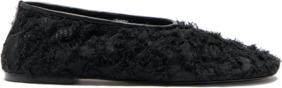 Proenza Schouler Glove ballerina's met kant Zwart