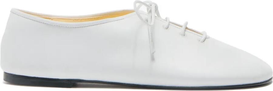 Proenza Schouler Glove ballerina's met veters Wit