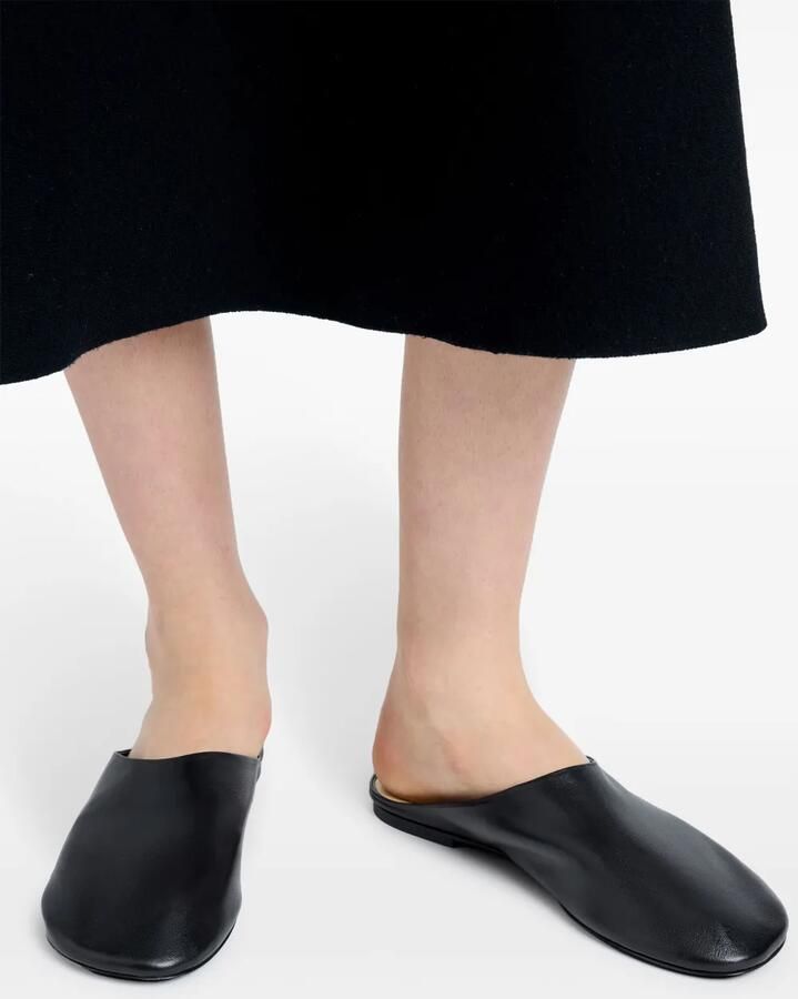 Proenza Schouler Glove leren slippers Zwart - Foto 2