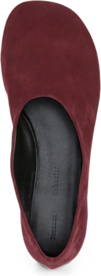 Proenza Schouler Glove suède slippers Rood - Foto 2