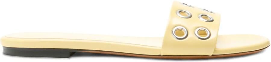 Proenza Schouler Grommet sandalen Geel