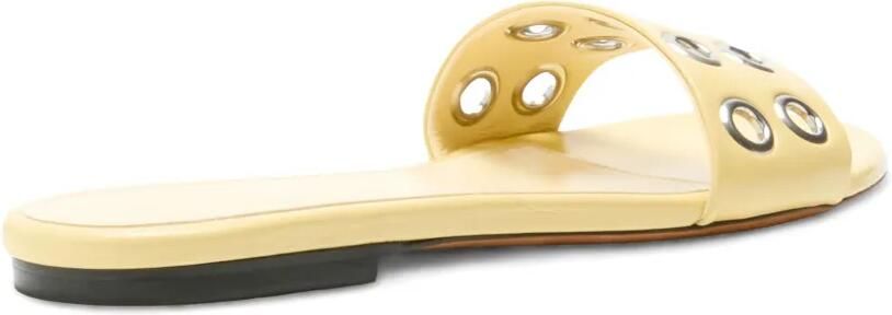 Proenza Schouler Grommet sandalen Geel - Foto 3