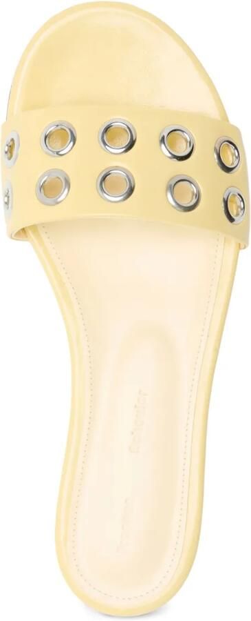 Proenza Schouler Grommet sandalen Geel - Foto 2
