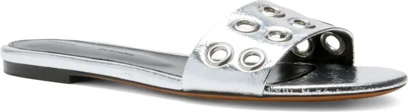 Proenza Schouler Grommet sandalen Grijs - Foto 4