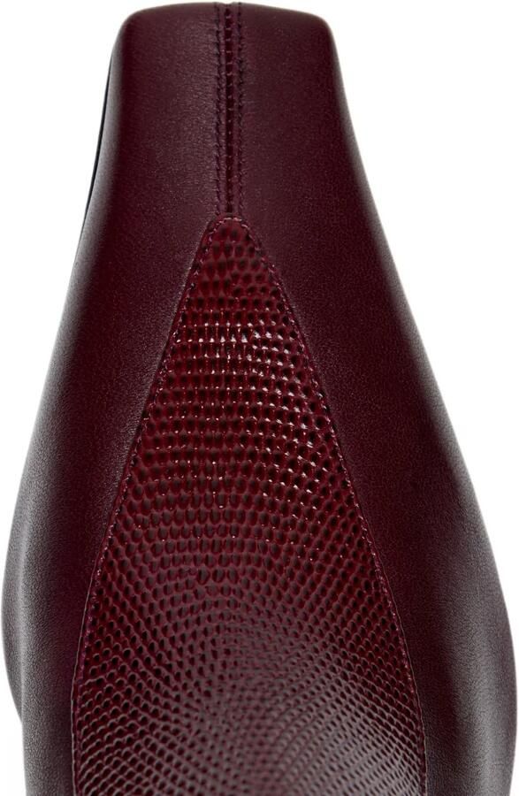 Proenza Schouler Hex leather ankle boots Rood - Foto 2