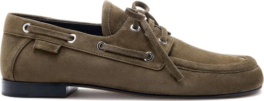 Proenza Schouler Leren loafers Groen