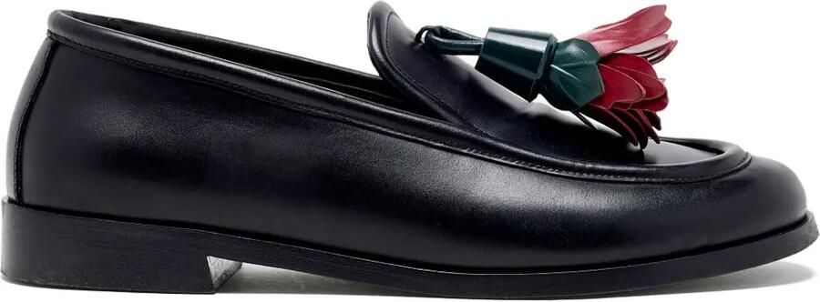 Proenza Schouler Loafers verfraaid met bloemen Zwart