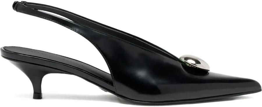 Proenza Schouler Pumps met leren hak Zwart