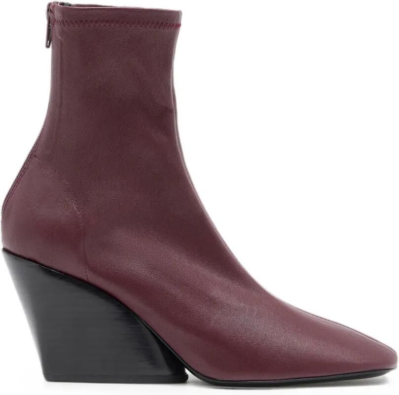 Proenza Schouler Slant stretch laarzen Rood