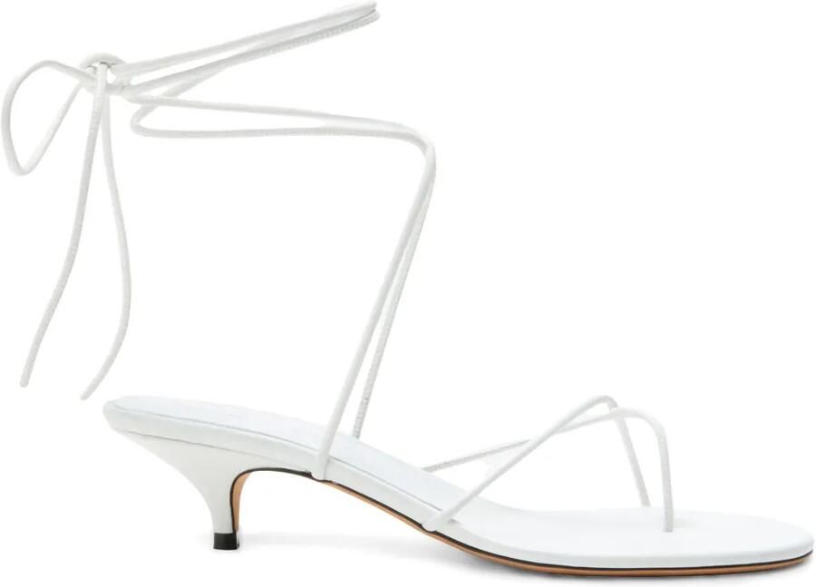 Proenza Schouler Slash sandalen Wit