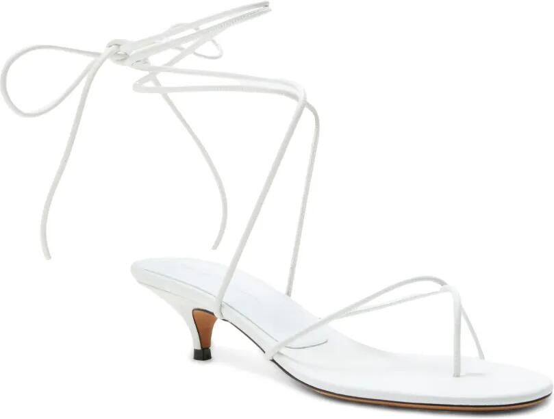 Proenza Schouler Slash sandalen Wit - Foto 4