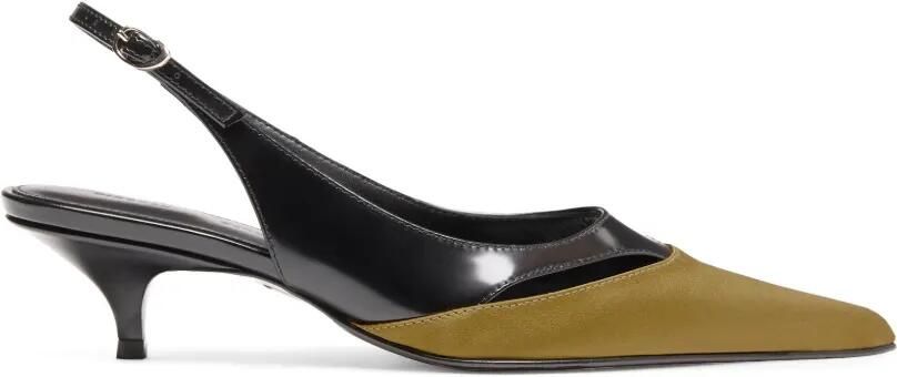 Proenza Schouler Slash slingback pumps Groen
