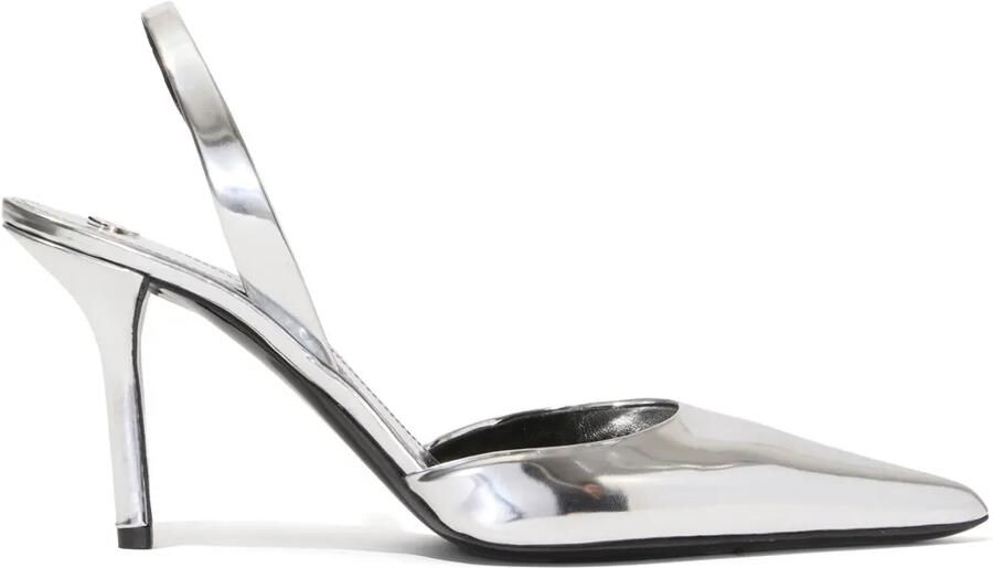Proenza Schouler Slash slingback pumps Zilver