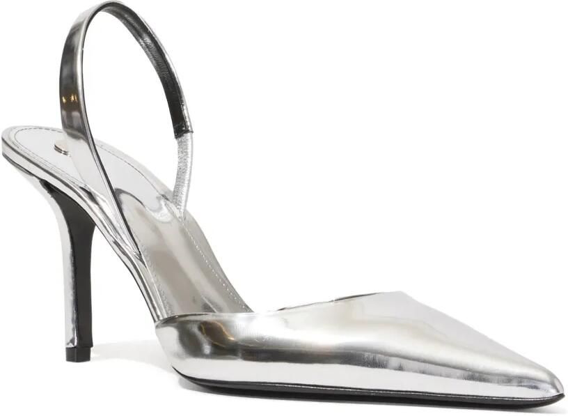 Proenza Schouler Slash slingback pumps Zilver - Foto 3