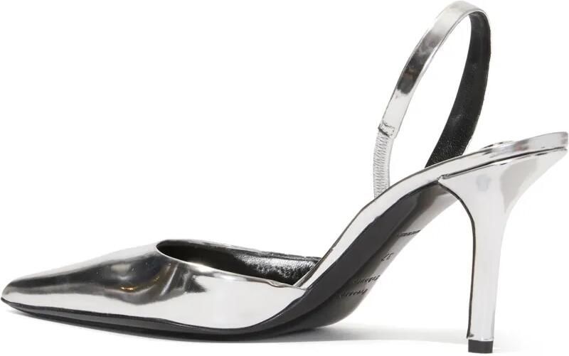 Proenza Schouler Slash slingback pumps Zilver - Foto 4