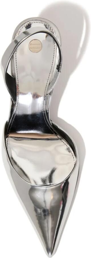 Proenza Schouler Slash slingback pumps Zilver - Foto 5