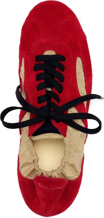 Proenza Schouler Soft Track sneakers van nylon kalfsleer Rood - Foto 3