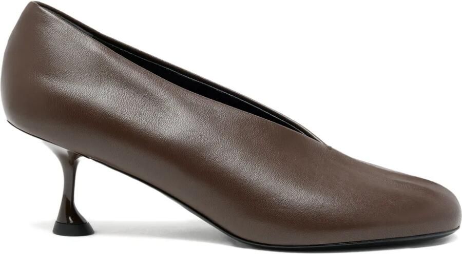 Proenza Schouler Tee leren pumps Bruin