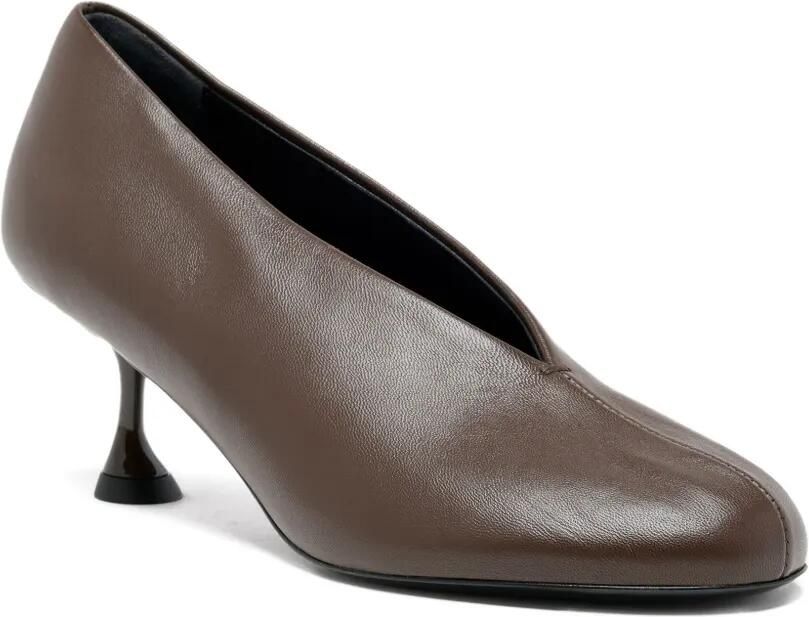 Proenza Schouler Tee leren pumps Bruin - Foto 2