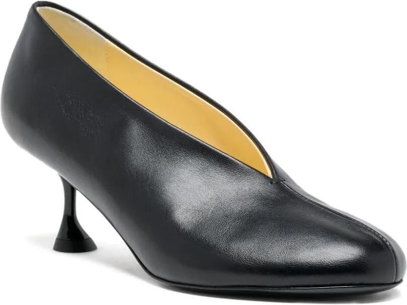 Proenza Schouler Tee leren pumps Zwart - Foto 2