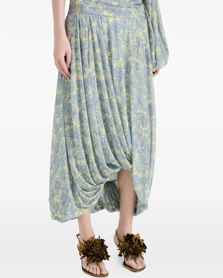 Proenza Schouler Tee sandalen met bloemenapplicatie Groen - Foto 2