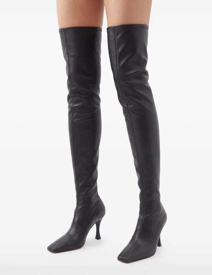 Proenza Schouler Trap knielaarzen Zwart - Foto 2